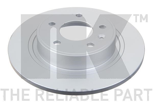 Nk Bremsscheibe Hinterachse Voll [Hersteller-Nr. 315016] für Vauxhall, Opel, Chevrolet