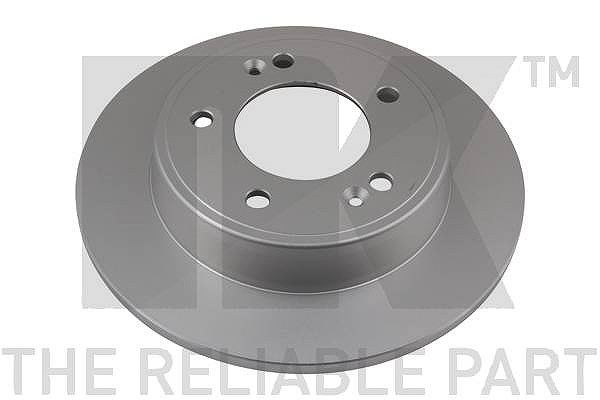 Nk 1x Bremsscheibe Hinterachse Voll [Hersteller-Nr. 313446] für Kia, Hyundai