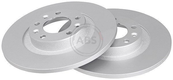A.b.s. Bremsscheibe Hinterachse Voll [Hersteller-Nr. 18440] für Peugeot, Opel, Toyota, Vauxhall, Ds, Citroën