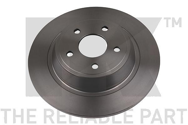 Nk Bremsscheibe Hinterachse Voll [Hersteller-Nr. 2025101] für Ford