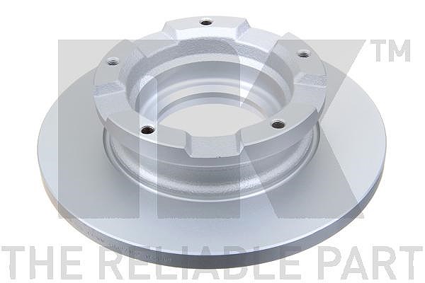 Nk 1x Bremsscheibe Hinterachse voll [Hersteller-Nr. 312579] für Ford