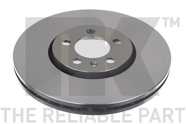 Nk Bremsscheibe Vorderachse belüftet [Hersteller-Nr. 204760] für Skoda, VW, Seat, Nissan