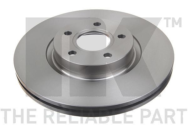 Nk Bremsscheibe Vorderachse Belüftet [Hersteller-Nr. 204849] für Land Rover, Volvo, Ford