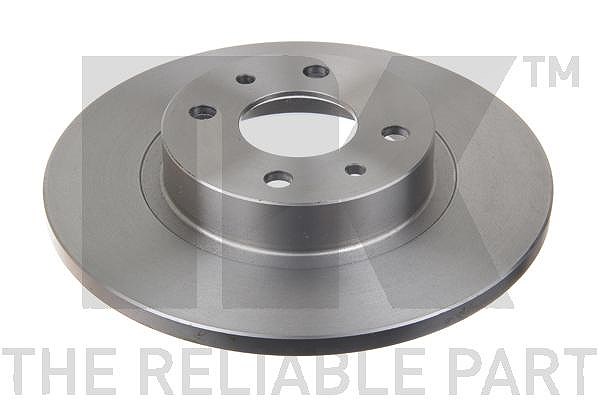 Nk Bremsscheibe Vorderachse VOLL [Hersteller-Nr. 209932] für Lancia, Fiat, Chrysler, Nissan