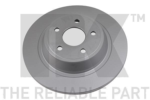 Nk 1x Bremsscheibe Hinterachse Voll [Hersteller-Nr. 3125101] für Ford