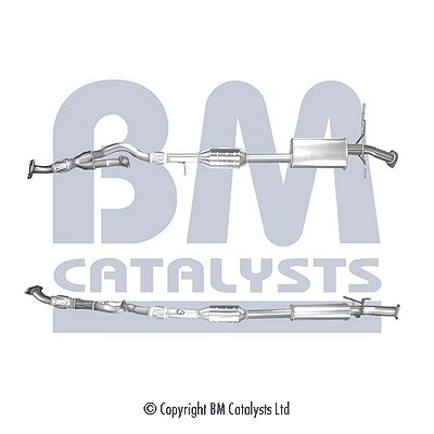 Bm Catalysts Katalysator [Hersteller-Nr. BM91378H] für Hyundai