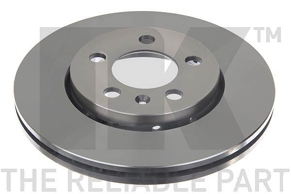 Nk Bremsscheibe Vorderachse belüftet [Hersteller-Nr. 204758] für Audi, Skoda, VW, Seat