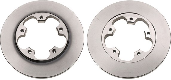 Trw Bremsscheibe Hinterachse Voll [Hersteller-Nr. DF6748] für Ford