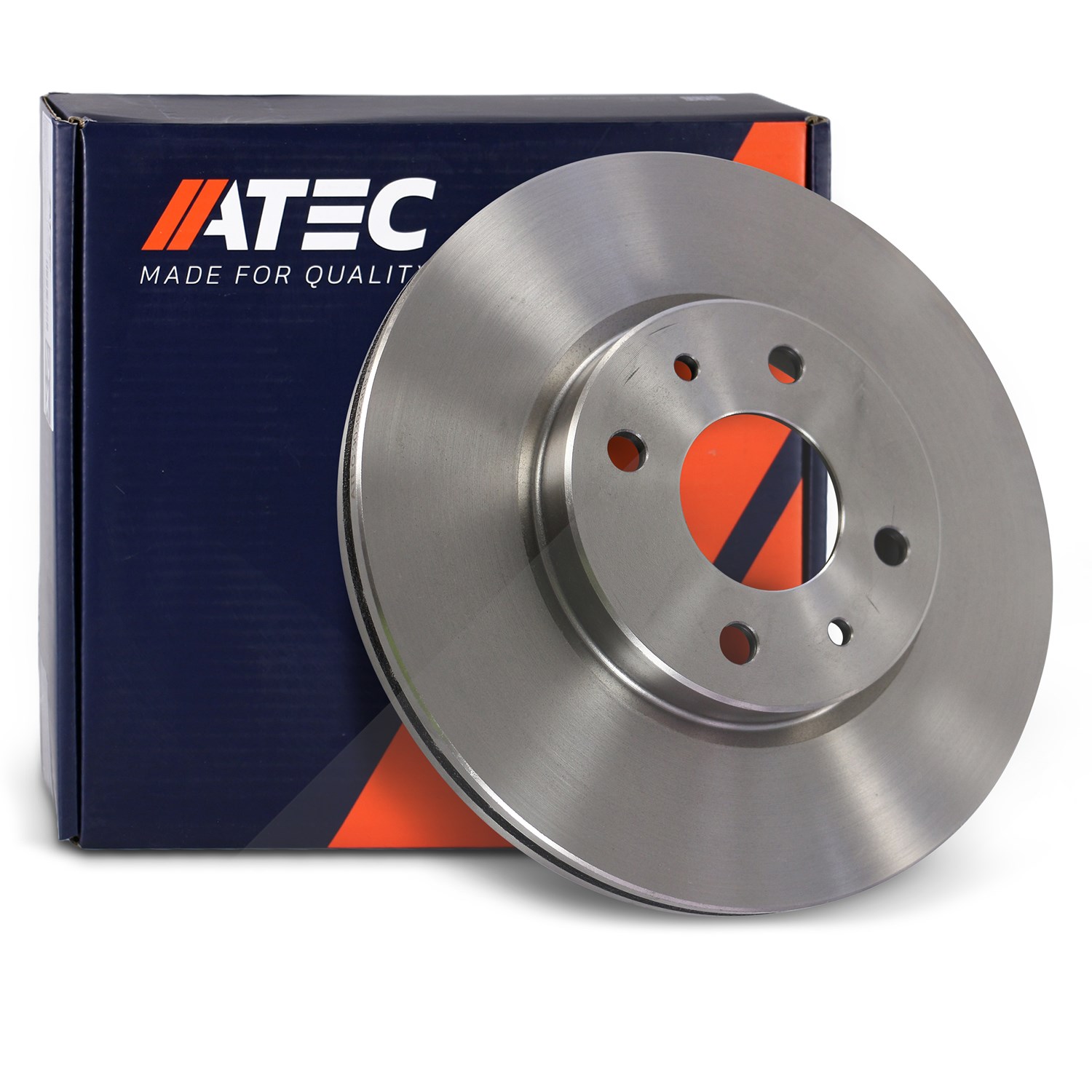 Atec Bremsscheibe Vorderachse Belüftet [Hersteller-Nr. 30302308] für Abarth, Citroën, Peugeot, Lancia, Alfa Romeo, Chrysler, Fiat