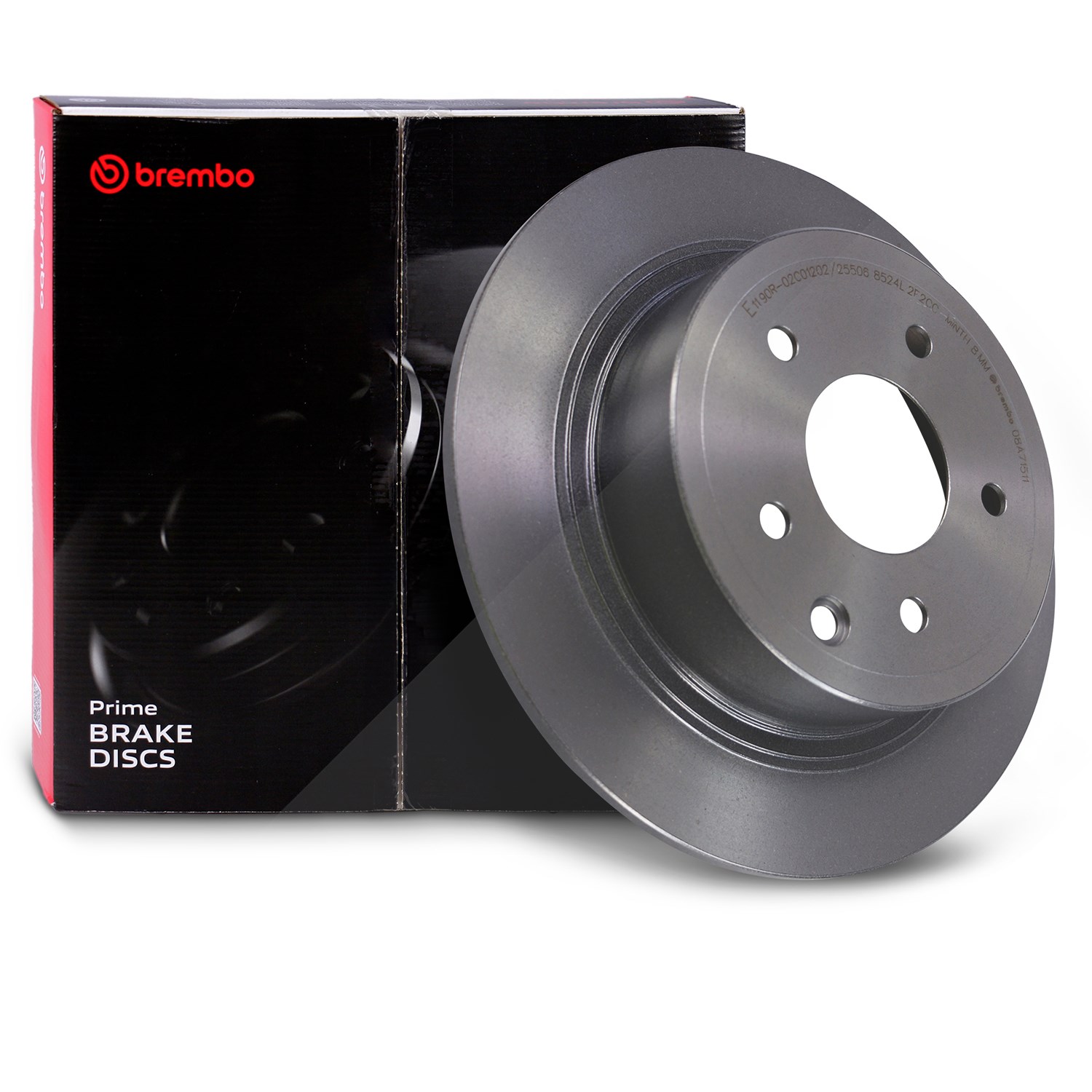 Brembo Bremsscheibe voll hinten [Hersteller-Nr. 08.A715.11] für Nissan