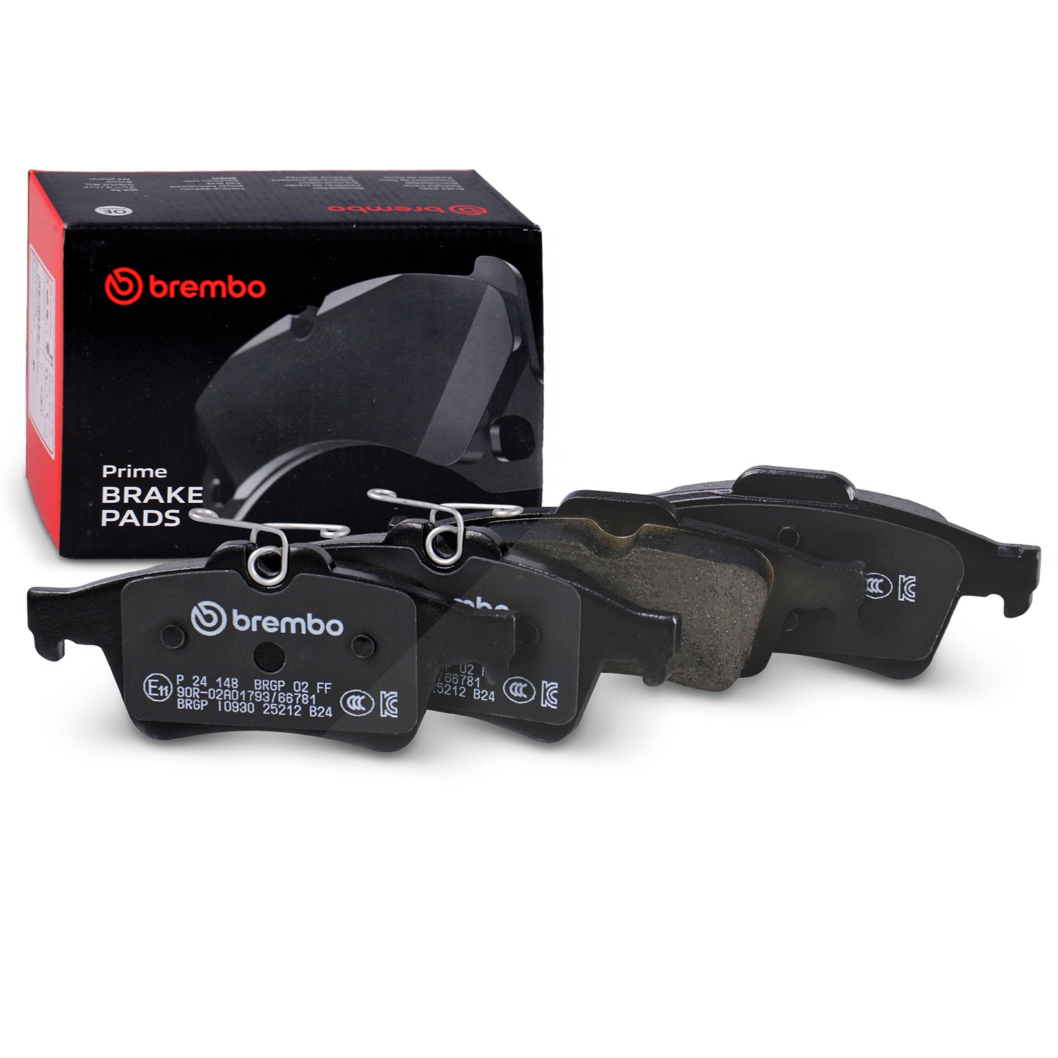 Brembo Bremsbelagsatz hinten [Hersteller-Nr. P24148] für Volvo, Ford, Mazda