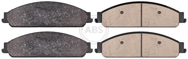 A.b.s. Bremsbelagsatz, Scheibenbremse [Hersteller-Nr. 38456] für Ford Usa