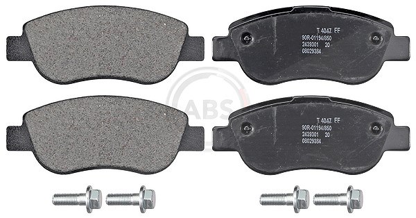 A.b.s. Bremsbelagsatz, Scheibenbremse [Hersteller-Nr. 37623] für Fiat