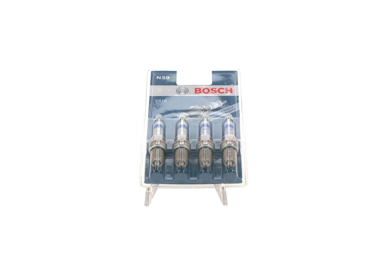 Bosch Zündkerze [Hersteller-Nr. 0242232801] für Geely, Dodge, Nissan, Morgan, Uaz, Subaru, BMW, Saab, Dacia, Audi, Seat, Land Rover, Suzuki, Alfa Rome