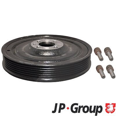 Jp Group Riemenscheibe, Kurbelwelle [Hersteller-Nr. 3318300100] für Cadillac, Fiat, Alfa Romeo, Suzuki, Vauxhall, Opel, Saab, Lancia