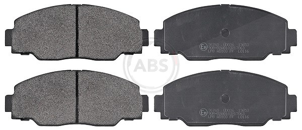 A.b.s. Bremsbelagsatz, Scheibenbremse [Hersteller-Nr. 36760] für Toyota