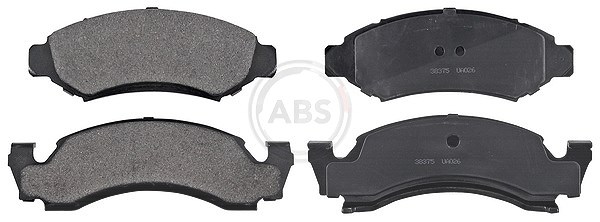 A.b.s. Bremsbelagsatz, Scheibenbremse [Hersteller-Nr. 38375] für Ford Usa, Ford Australia