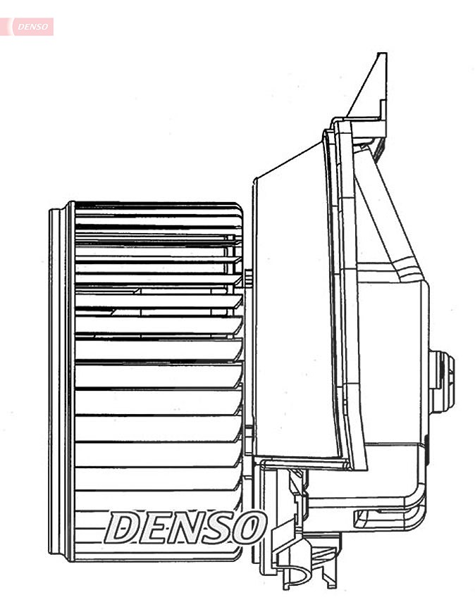 Denso Innenraumgebläse [Hersteller-Nr. DEA09203] für Vauxhall