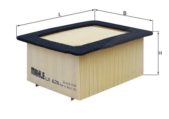 Mahle Luftfilter [Hersteller-Nr. LX628]