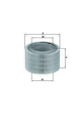 Mahle Luftfilter [Hersteller-Nr. LX718]