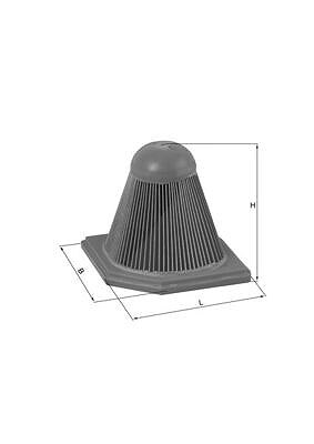 Mahle Luftfilter [Hersteller-Nr. LX1892]