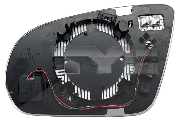 Tyc Spiegelglas, Außenspiegel [Hersteller-Nr. 321-0188-1] für Mercedes-Benz
