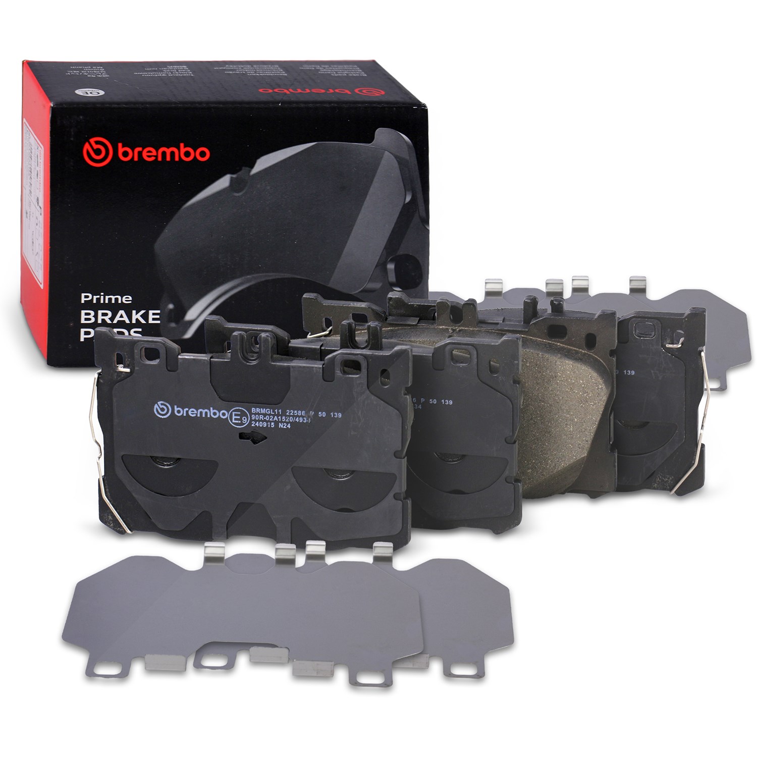 Brembo Bremsbelagsatz vorne [Hersteller-Nr. P50139] für Mercedes-Benz