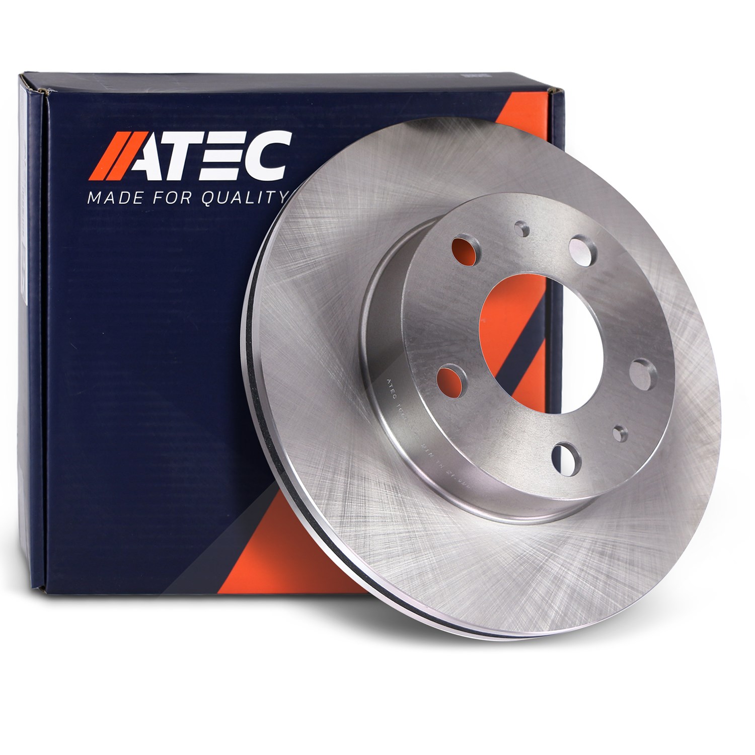 Atec Bremsscheibe Vorderachse Belüftet [Hersteller-Nr. 10604387] für Fiat, Citroën, Peugeot