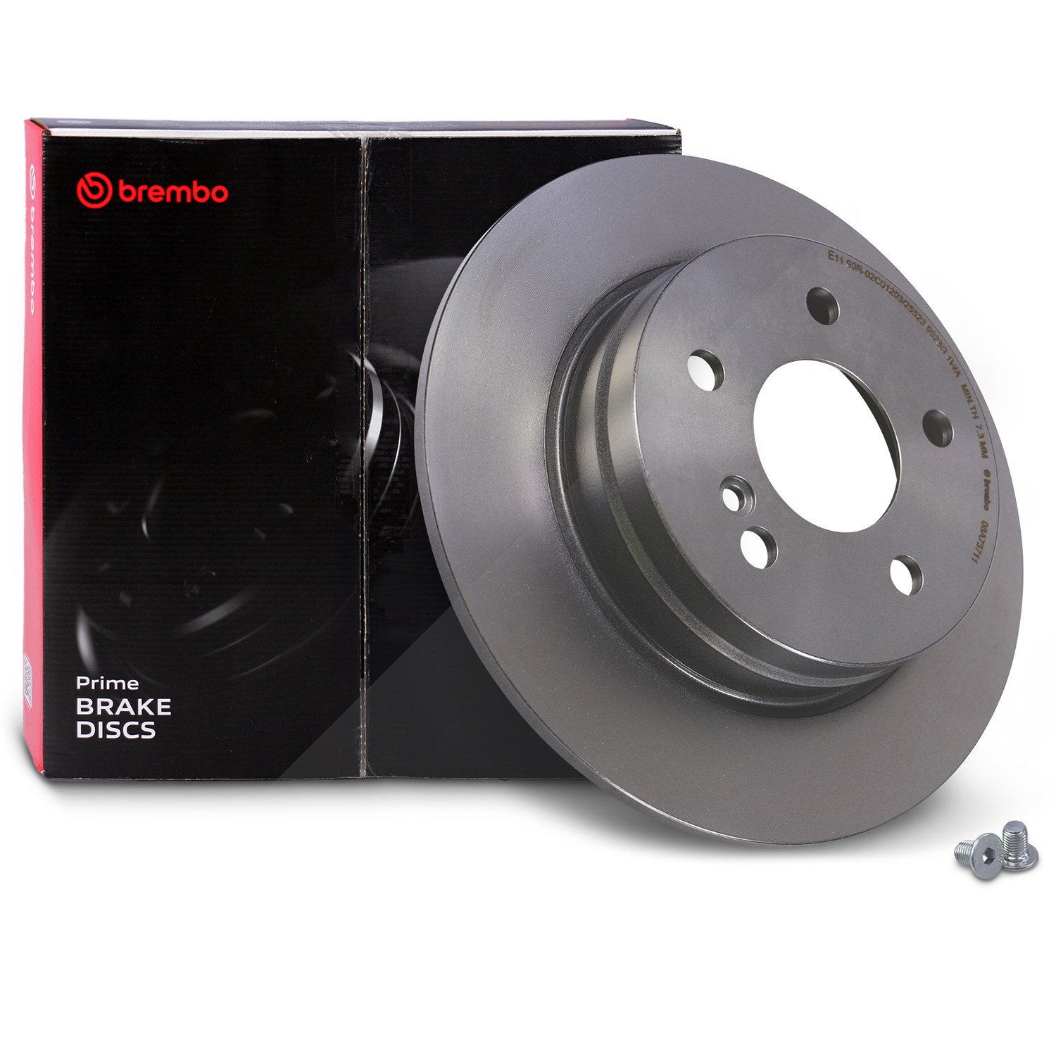 Brembo Bremsscheibe voll hinten [Hersteller-Nr. 08.A737.11] für Mercedes-Benz