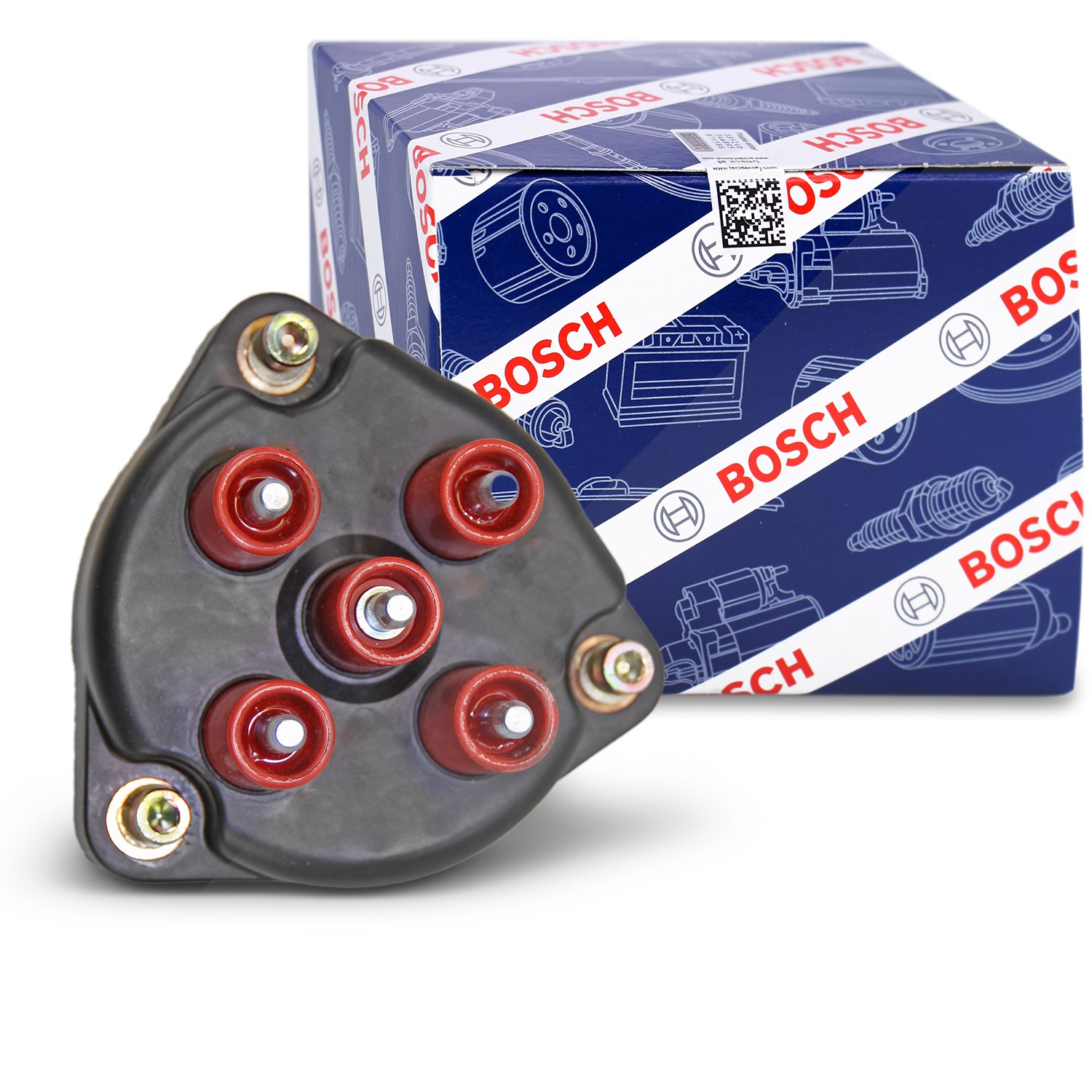 Bosch Zündverteilerkappe [Hersteller-Nr. 1235522430] für Mercedes-Benz