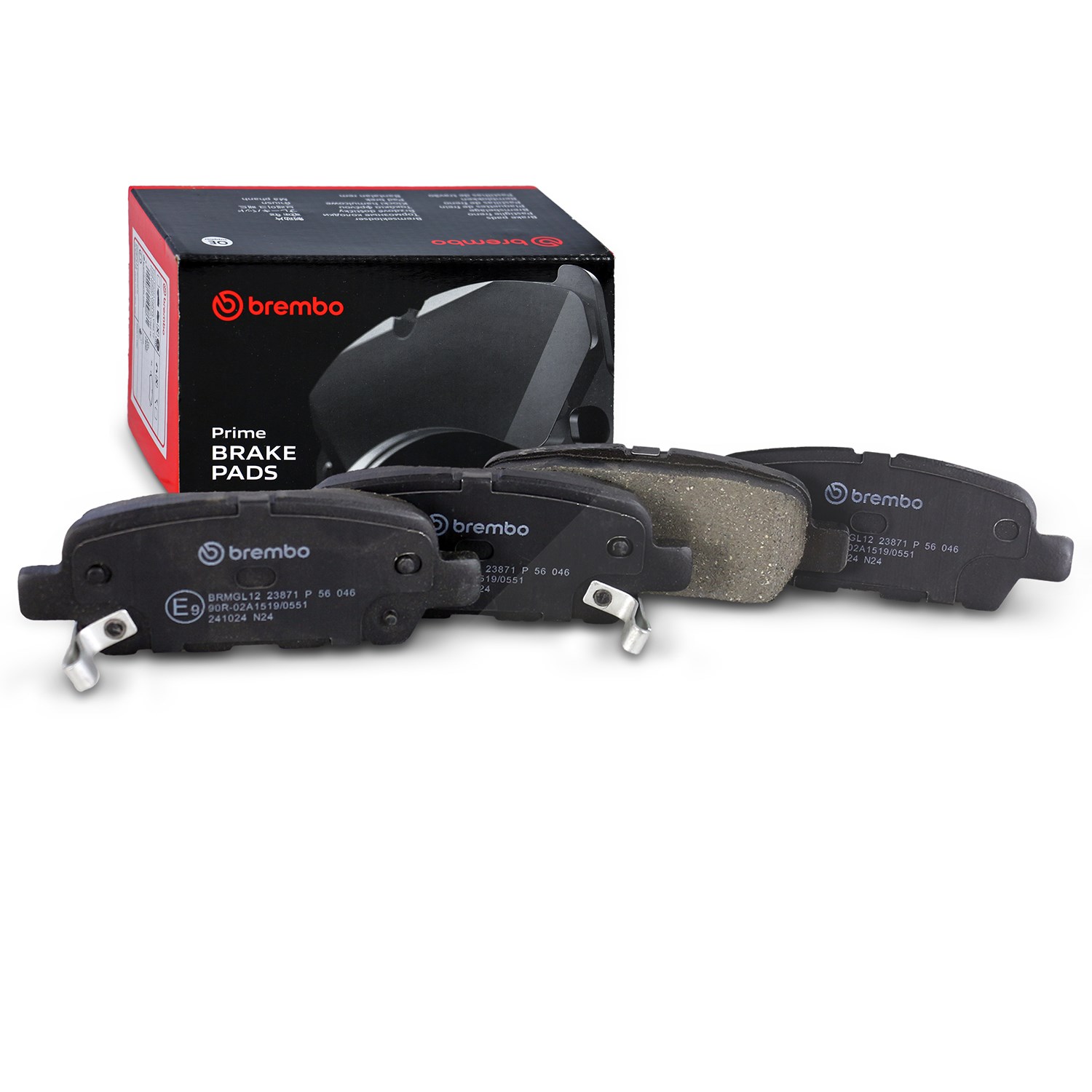 Brembo Bremsbelagsatz hinten [Hersteller-Nr. P56046] für Suzuki, Nissan, Infiniti, Renault