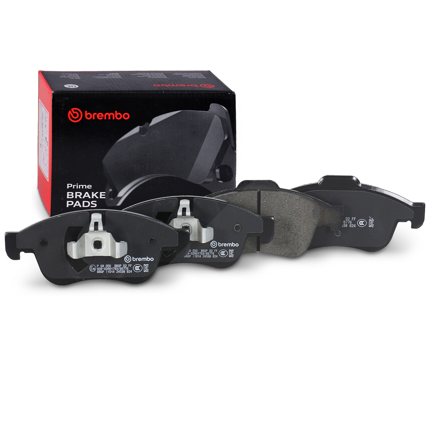 Brembo Bremsbelagsatz vorne [Hersteller-Nr. P68050] für Mitsubishi, Nissan, Renault, Dacia