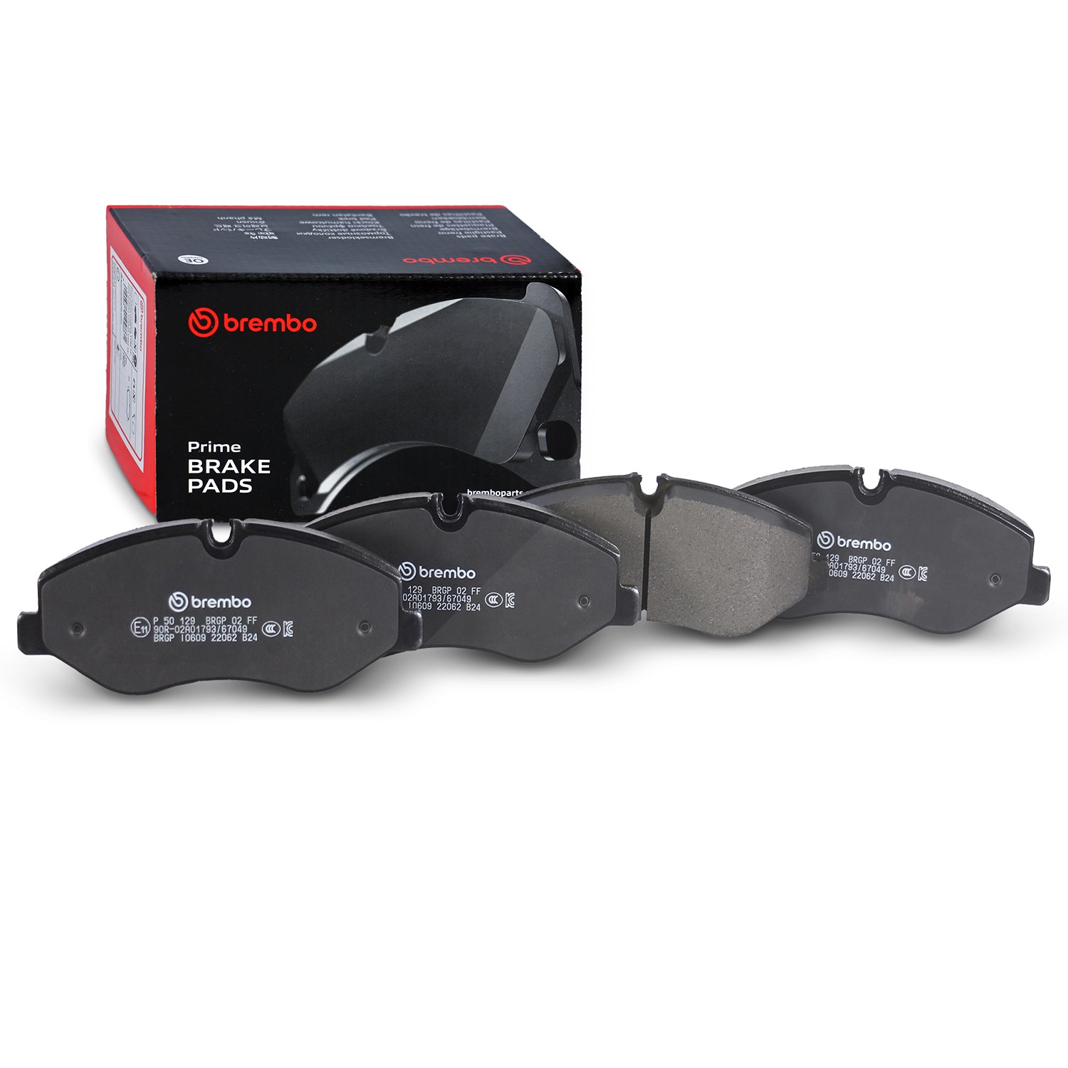 Brembo Bremsbelagsatz vorne [Hersteller-Nr. P50129] für Mercedes-Benz