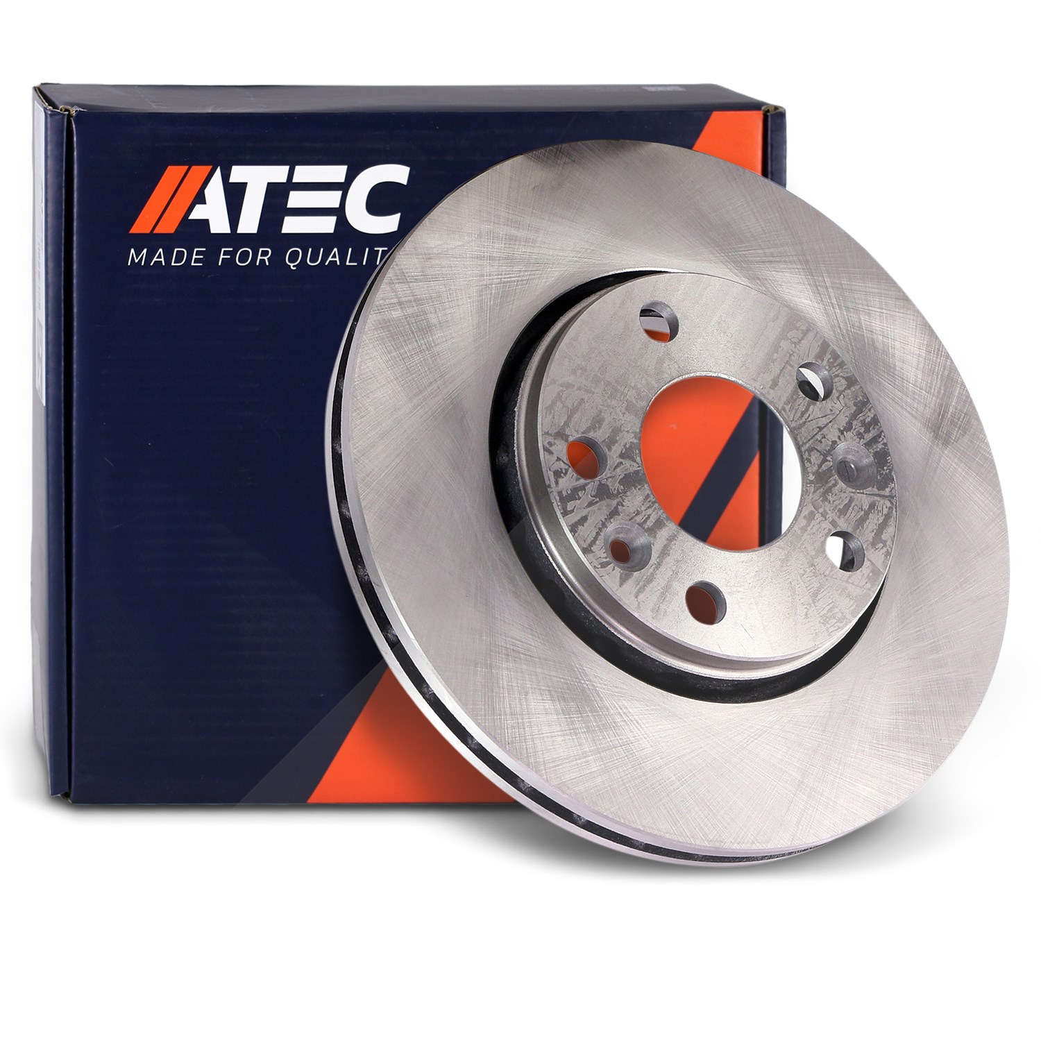 Atec Bremsscheibe Vorderachse Belüftet [Hersteller-Nr. 10604412] für Nissan, Renault, Dacia