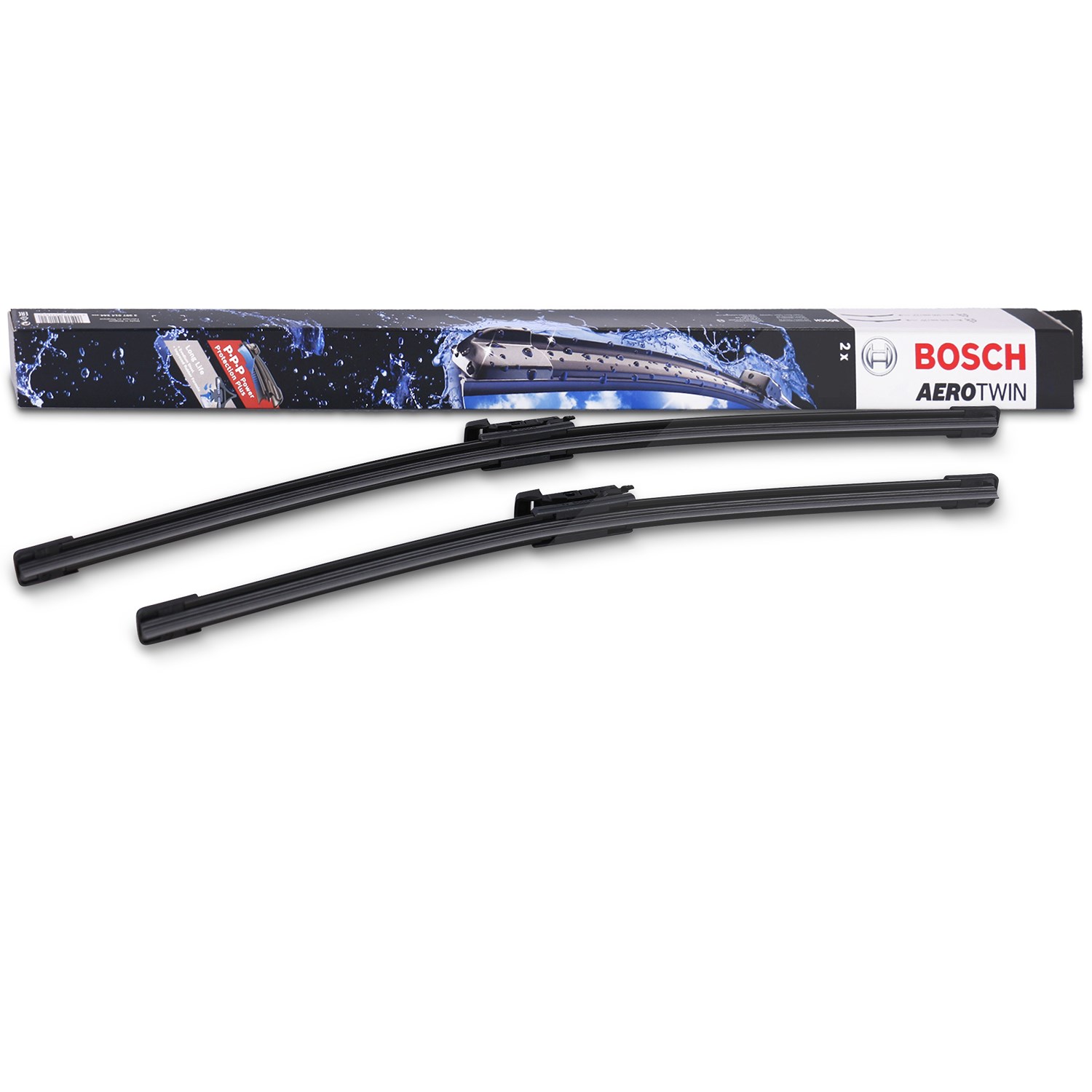 Bosch Wischerblatt Aerotwin Spoiler A696S [Hersteller-Nr. 3397007696] für BMW, Mercedes-Benz, Fiat