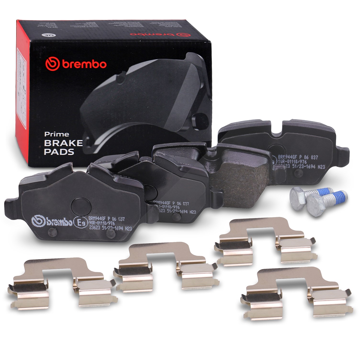 Brembo Bremsbelagsatz hinten [Hersteller-Nr. P06037] für BMW