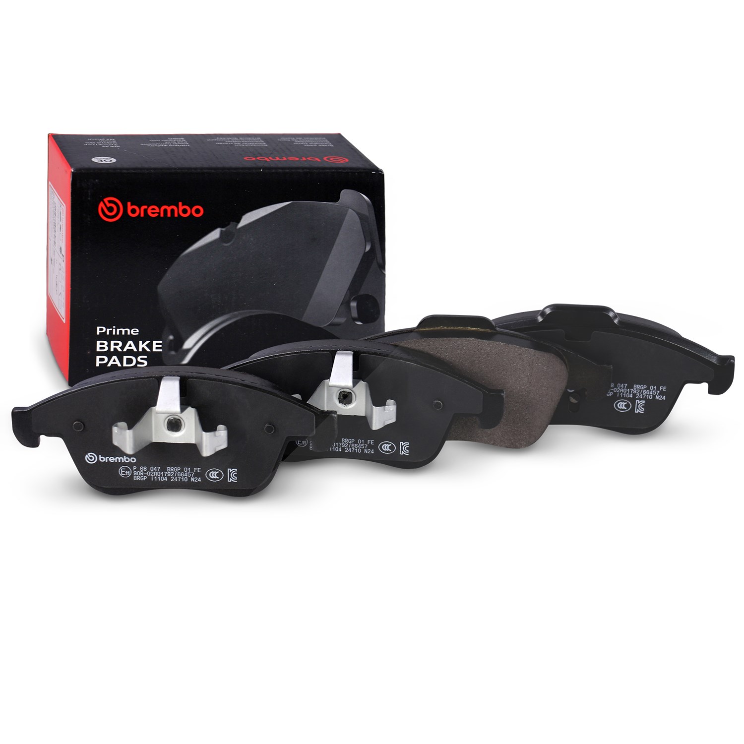Brembo Bremsbelagsatz vorne [Hersteller-Nr. P68047] für Renault