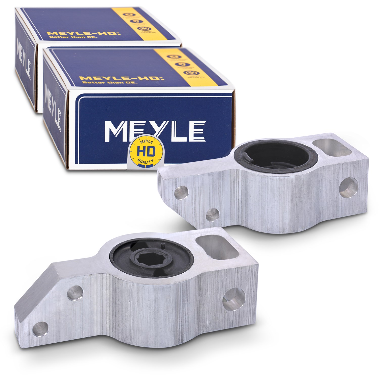 Meyle 2x Querlenkerlager vorne [Hersteller-Nr. 1006100014/HD] für VW, Audi, Seat