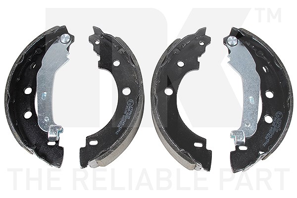 Nk Bremsbacken Trommelbremse Hinterachse [Hersteller-Nr. 2739635] für Nissan, Renault