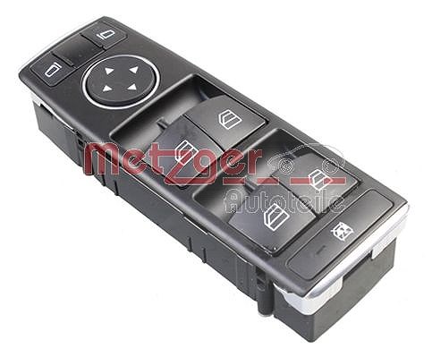 Metzger Autoteile Schalter, Fensterheber [Hersteller-Nr. 0916677] für Mercedes-Benz