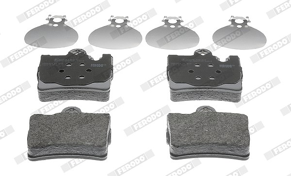Ferodo Bremsbelagsatz, Scheibenbremse [Hersteller-Nr. FDB1427] für Mercedes-Benz