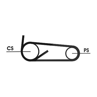 Continental Ctam Keilrippenriemensatz [Hersteller-Nr. 4PK922ELASTT1] für Peugeot, Fiat, Ford, Citroën