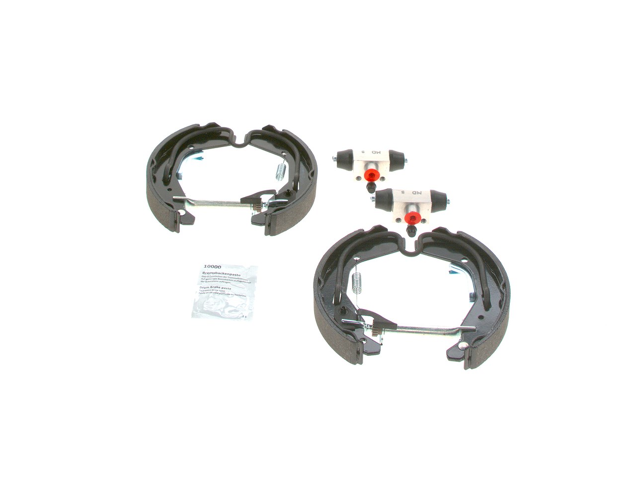 Bosch Bremsbackensatz [Hersteller-Nr. 0204114664] für Vauxhall, Suzuki, Opel