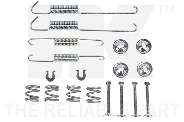 Nk Zubehörsatz, Bremsbacken [Hersteller-Nr. 7945969] für Renault, Toyota, Suzuki