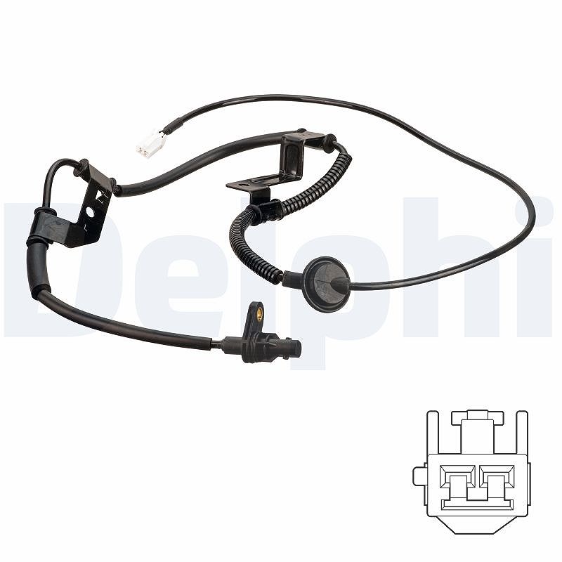 Delphi Sensor, Raddrehzahl [Hersteller-Nr. SS20533] für Kia