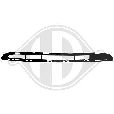 Diederichs Kühlergitter [Hersteller-Nr. 4415040] für Renault