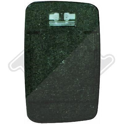 Diederichs Spiegelglas, Außenspiegel [Hersteller-Nr. 2280027] für Mercedes-Benz, VW