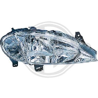 Diederichs Hauptscheinwerfer [Hersteller-Nr. 4463982] für Renault