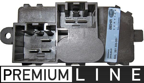 Mahle Regler, Innenraumgebläse [Hersteller-Nr. ABR96000P] für Ford