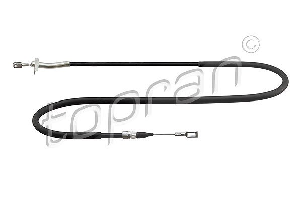 Topran Seilzug, Feststellbremse [Hersteller-Nr. 631756] für Mercedes-Benz